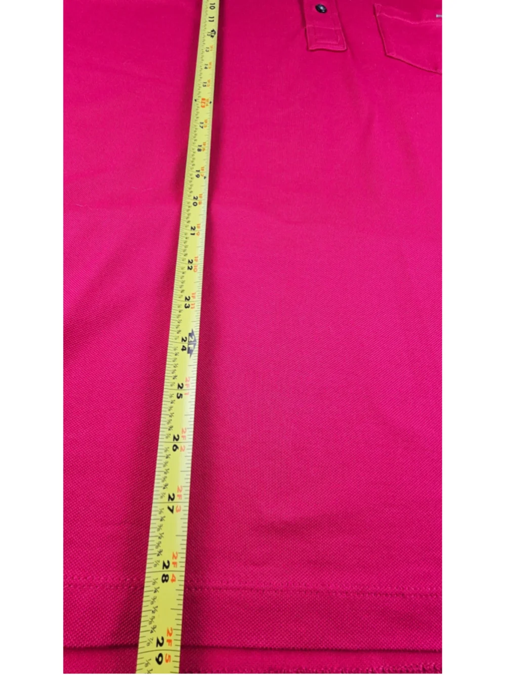 RLX Ralph Lauren Mens XL Red Stretch Golf Polo Shirt Pocket Performance
